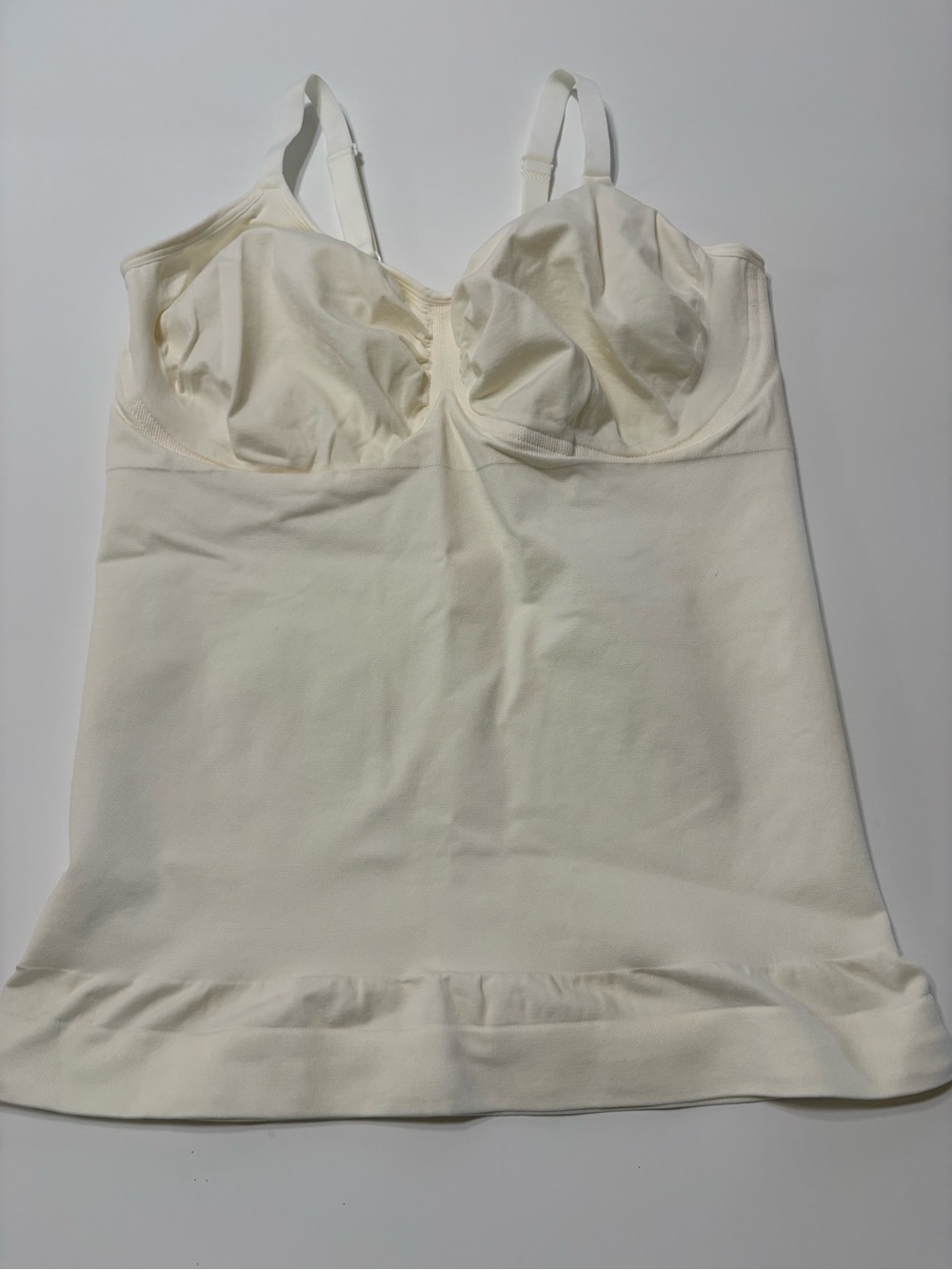 Amazon Women's Cream Shaping Camisole with Built-In Support